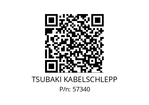   TSUBAKI KABELSCHLEPP 57340