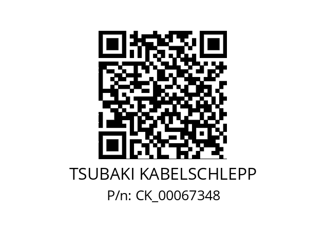   TSUBAKI KABELSCHLEPP CK_00067348