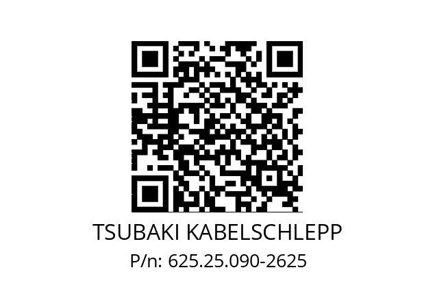   TSUBAKI KABELSCHLEPP 625.25.090-2625