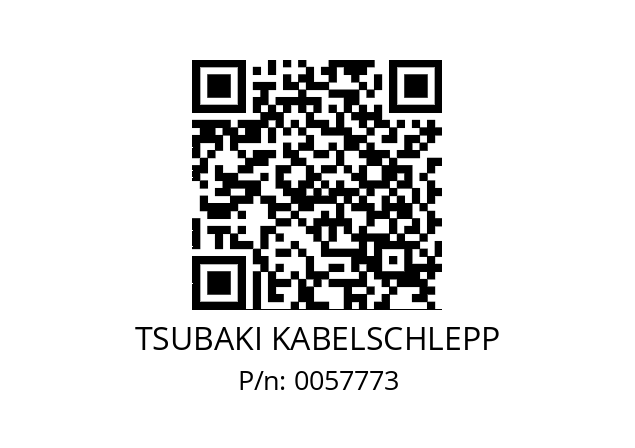   TSUBAKI KABELSCHLEPP 0057773