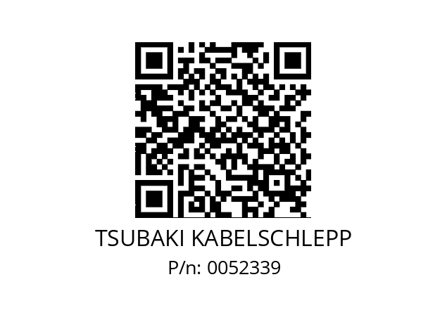   TSUBAKI KABELSCHLEPP 0052339