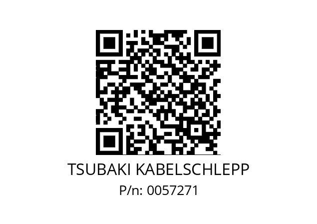   TSUBAKI KABELSCHLEPP 0057271