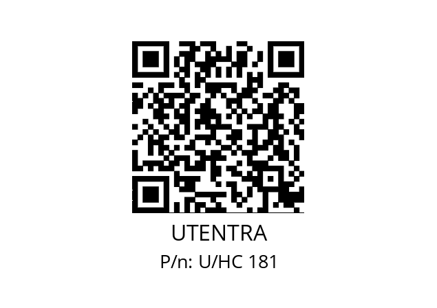   UTENTRA U/HC 181