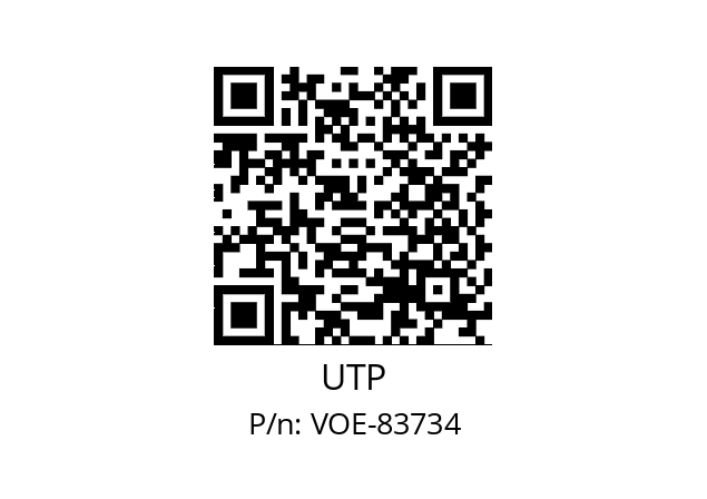   UTP VOE-83734