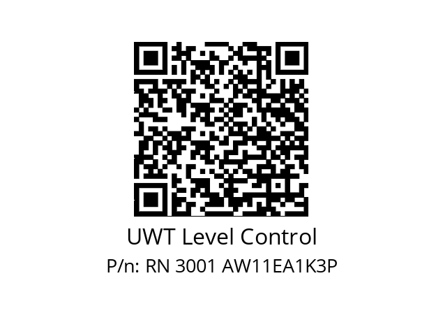   UWT Level Control RN 3001 AW11EA1K3P