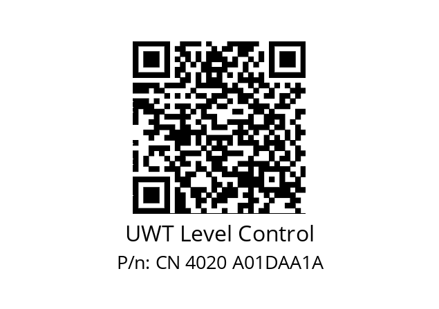   UWT Level Control CN 4020 A01DAA1A