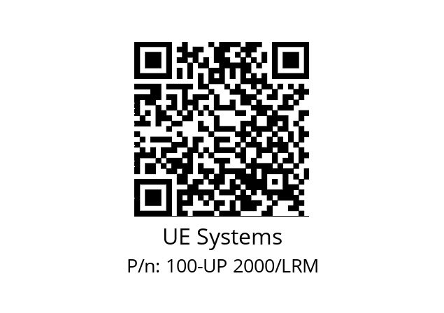   UE Systems 100-UP 2000/LRM