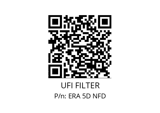   UFI FILTER ERA 5D NFD