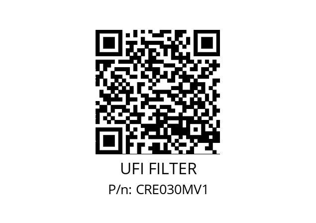   UFI FILTER CRE030MV1