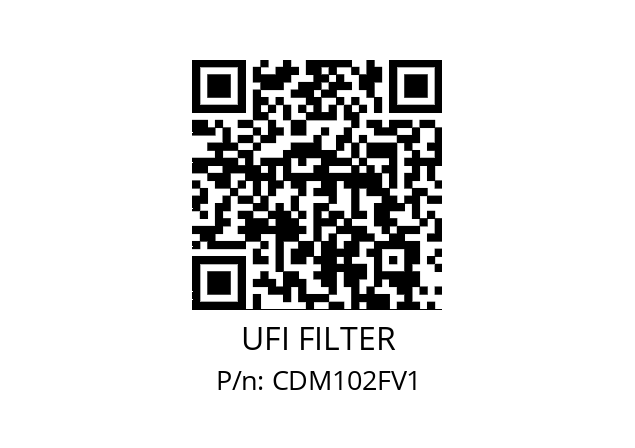   UFI FILTER CDM102FV1