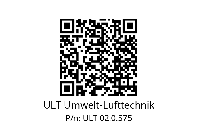  ULT 02.0.575 ULT Umwelt-Lufttechnik ULT 02.0.575