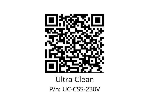   Ultra Clean UC-CSS-230V