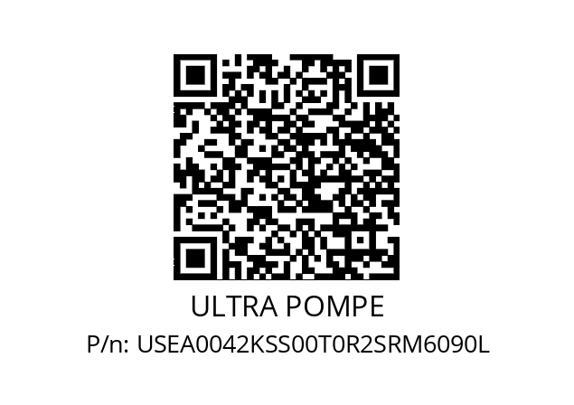   ULTRA POMPE USEA0042KSS00T0R2SRM6090L