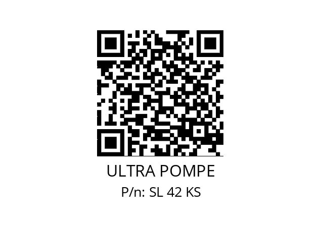   ULTRA POMPE SL 42 KS