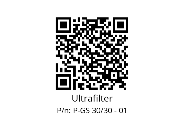   Ultrafilter P-GS 30/30 - 01