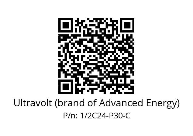   Ultravolt (brand of Advanced Energy) 1/2C24-P30-C