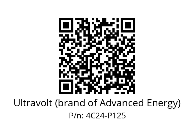   Ultravolt (brand of Advanced Energy) 4C24-P125