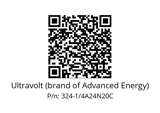   Ultravolt (brand of Advanced Energy) 324-1/4A24N20C