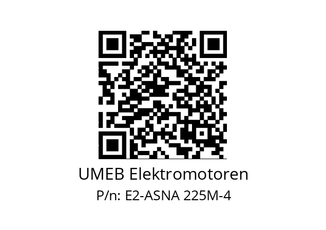   UMEB Elektromotoren E2-ASNA 225M-4