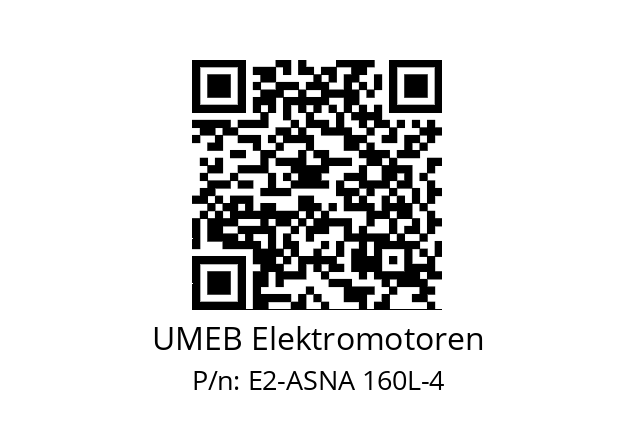   UMEB Elektromotoren E2-ASNA 160L-4