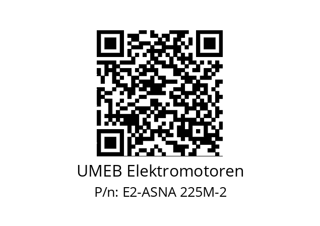   UMEB Elektromotoren E2-ASNA 225M-2