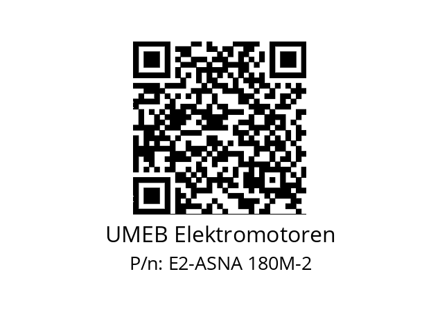   UMEB Elektromotoren E2-ASNA 180M-2