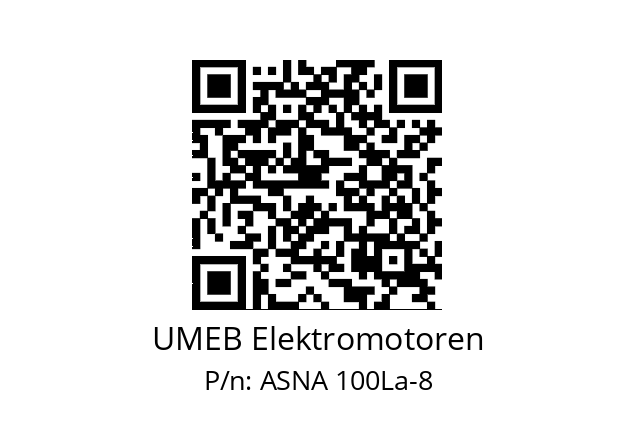   UMEB Elektromotoren ASNA 100La-8