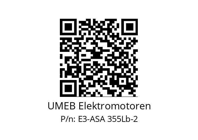   UMEB Elektromotoren E3-ASA 355Lb-2