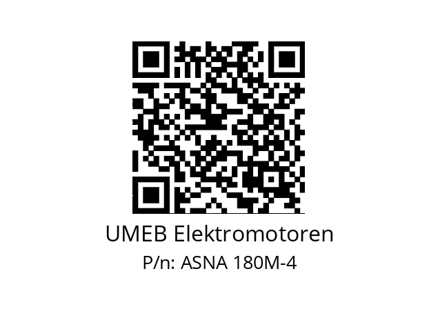   UMEB Elektromotoren ASNA 180M-4