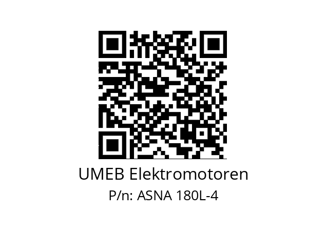   UMEB Elektromotoren ASNA 180L-4