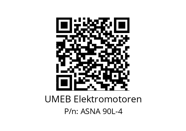   UMEB Elektromotoren ASNA 90L-4