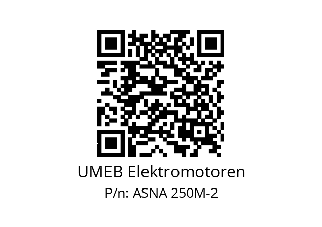   UMEB Elektromotoren ASNA 250M-2