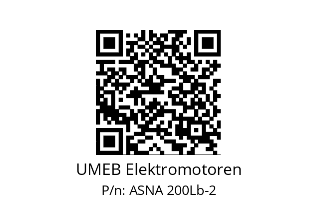   UMEB Elektromotoren ASNA 200Lb-2