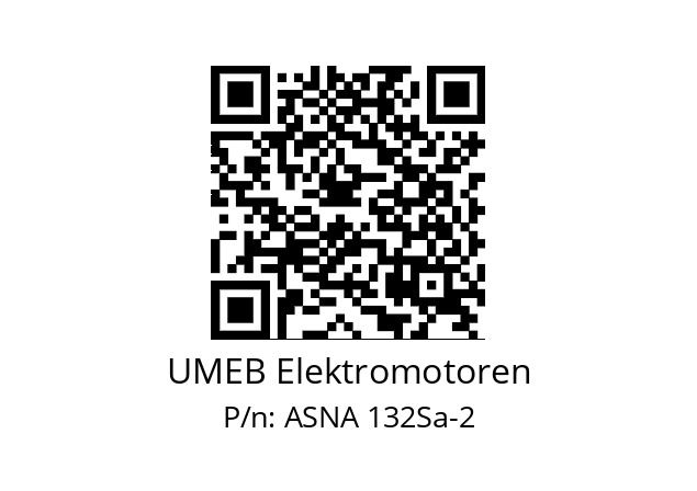   UMEB Elektromotoren ASNA 132Sa-2