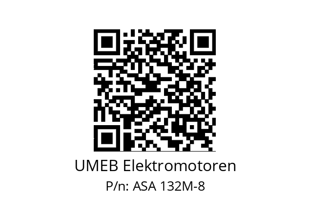   UMEB Elektromotoren ASA 132M-8