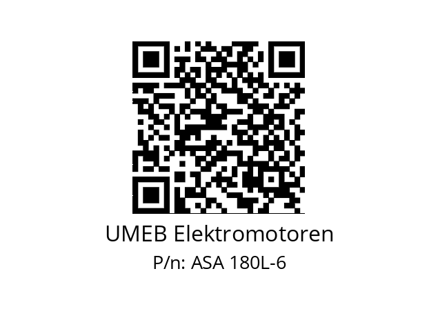   UMEB Elektromotoren ASA 180L-6