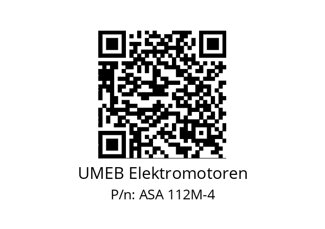   UMEB Elektromotoren ASA 112M-4