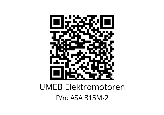   UMEB Elektromotoren ASA 315M-2