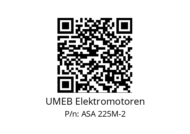   UMEB Elektromotoren ASA 225M-2