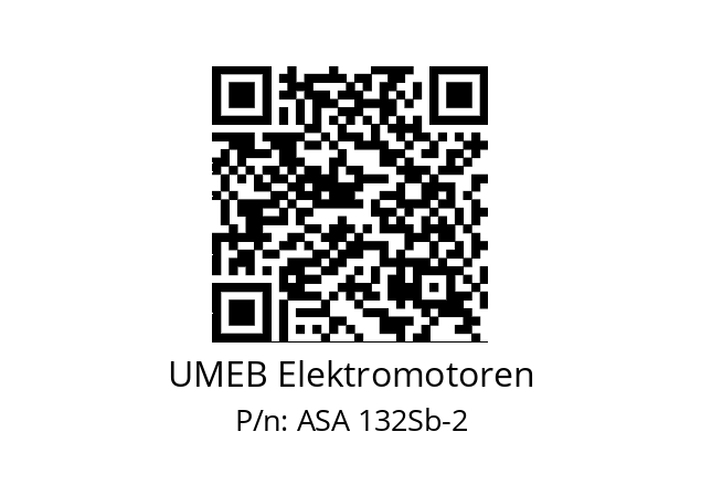   UMEB Elektromotoren ASA 132Sb-2