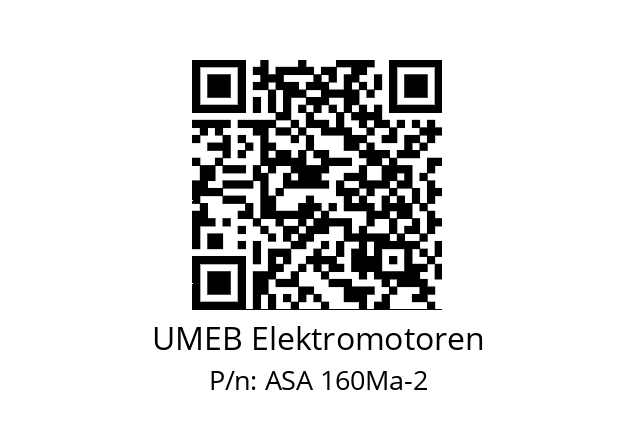   UMEB Elektromotoren ASA 160Ma-2