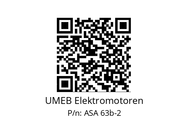   UMEB Elektromotoren ASA 63b-2