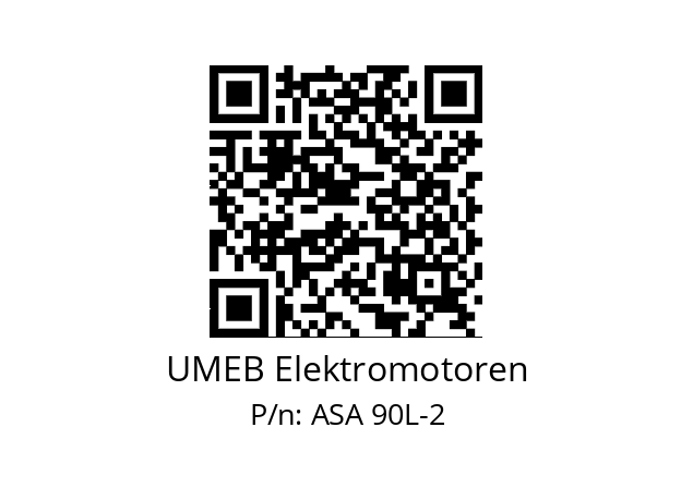   UMEB Elektromotoren ASA 90L-2