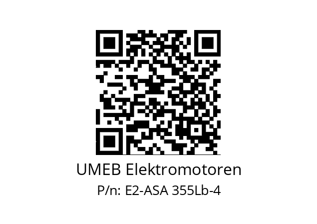   UMEB Elektromotoren E2-ASA 355Lb-4