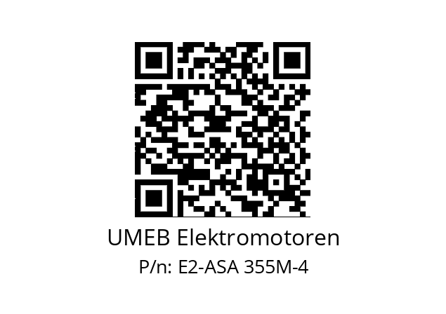   UMEB Elektromotoren E2-ASA 355M-4