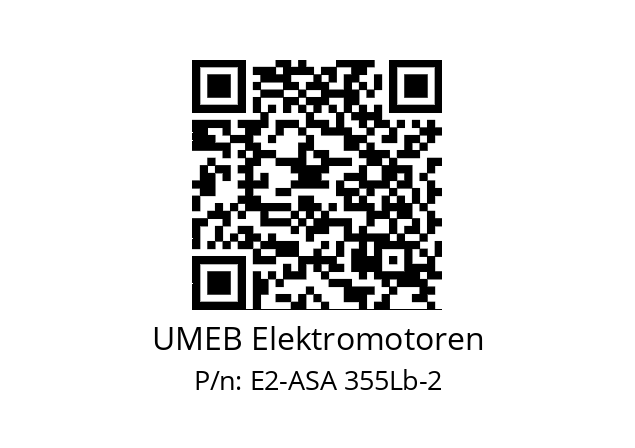   UMEB Elektromotoren E2-ASA 355Lb-2