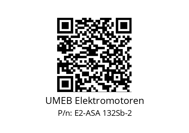   UMEB Elektromotoren E2-ASA 132Sb-2