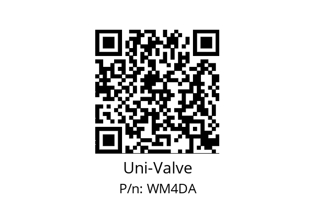   Uni-Valve WM4DA