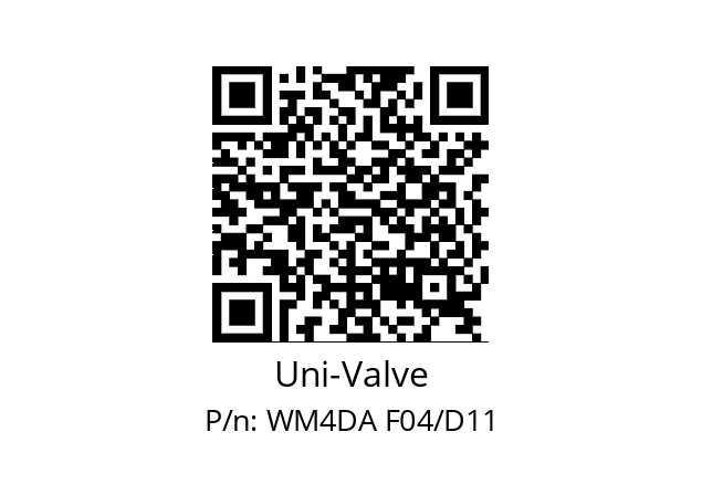   Uni-Valve WM4DA F04/D11