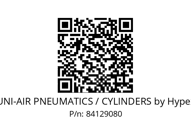   UNI-AIR PNEUMATICS / CYLINDERS by Hypex 84129080